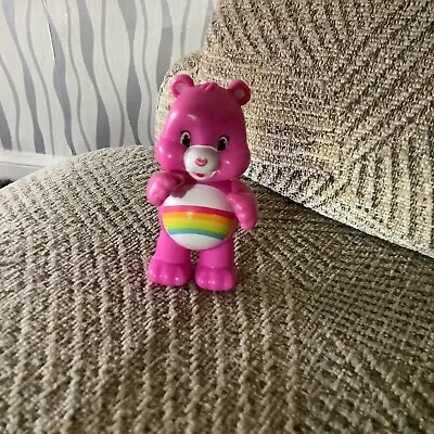 £7.99 • Buy Just Play Care Bears - PINK CHEER BEAR - Posable PVC Action Figure Toy 3  TCFC