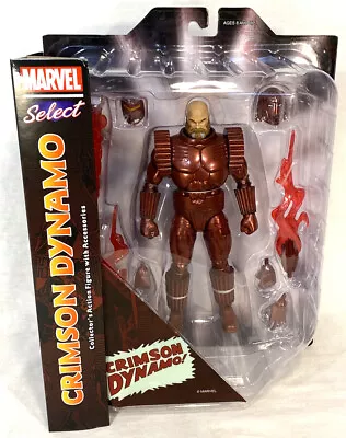 Diamond Select Marvel Select CRIMSON DYNAMO Action Figure New & IN STOCK • $39.95