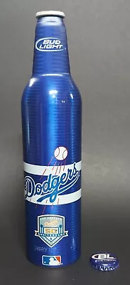 $12.50 • Buy 2008 Bud Light Aluminum Beer Bottle - LA Dodgers 50th Anniversary - A Beauty!