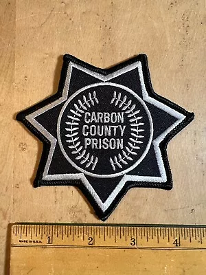 Pennsylvania Pa Carbon County Prison Shoulder Patch Sheriff Police • $9.95