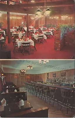 Mahopac NY: Interlude Interior - Vintage New York Restaurant Postcard • $12.49