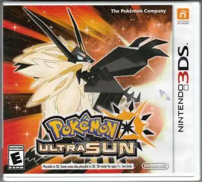 Pokemon Ultra Sun 3DS (Brand New Factory Sealed US Version) Nintendo 3DS Ninten • $60.24