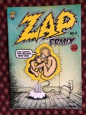 ZAP COMIX 0! MR. NATURAL! 2nd Print.  ROBERT CRUMB! See MARVEL COMICS OMNIBUS • $23