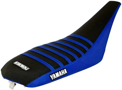Yamaha Raptor 700 700 R Seat Cover 2006 - 2021 BLUE / BLACK / BLUE RIBS  #193  • $68.99