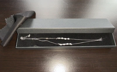 £12.50 • Buy 925 Silver Stamped Tennis Bracelet Boxed Brand New 