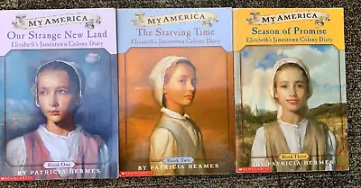 My America: Elizabeth's Jamestown Colony Diary 1-3 Set 1 2 3 PB Lot • $9.99