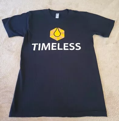 Timeless Cannabis Mens Tshirt SMALL Black Mmj Marijuana Tee • $16