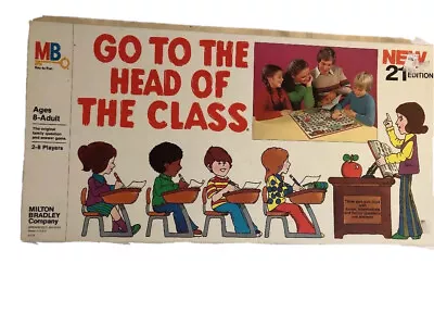 Go To The Head Of The Class Board Game 21st Edition Vintage 1980’s #4175 • $4.20