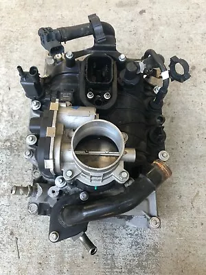 $225 • Buy GM 4.3L V6 Lower Intake Manifold Assembly Part# 25371227 With Throttle Body