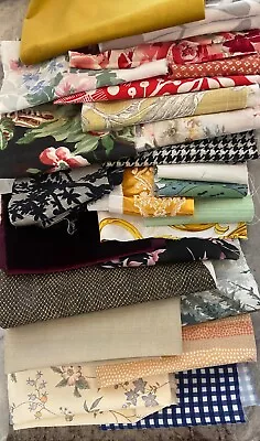 Material Fabric Mixed Bundle Measured In Inch X25 Pieces Offcuts Large&small • £1.49