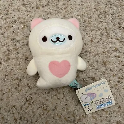 Mamegoma Clione Mochimochi Plush Toy S  I Love Fuyo Fuyo  San-X JP LTD Original • $50