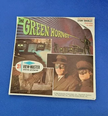 Sawyer's B488 The Green Hornet Bruce Lee / Kato TV Show View-master Reels Packet • $129