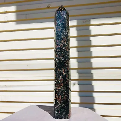 6.65lb Natural Fireworks Stone Obelisk Quartz Tower Crystal Wand Point Healing • $6.50