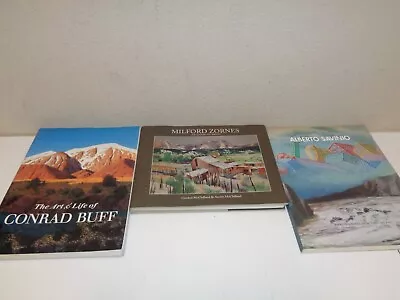 Art & Painting Books Lot Of 3 Milford Zornes Alberto Savinio  Conrad Buff • $56.99