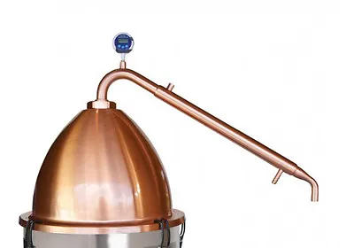 Still Spirits Copper Pot Still Alembic Dome Top & Copper Condenser • $1339