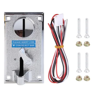 Multi Coin Acceptor Coin Pusher Memory For Vending Machine Arcade Game Ticket • £15.14