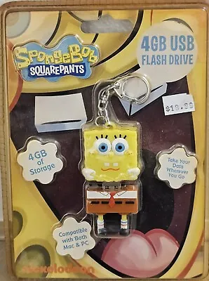 Brand New Whimsical Fun & Functional 4 GB USB FLASH DRIVE SpongeBob SquarePants • $13.99