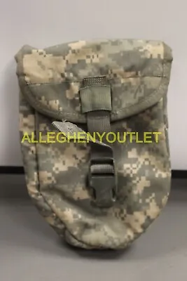 US Military Army ETool Carrier Shovel Cover MOLLE ACU Entrenching Tool Pouch VGC • $3.24