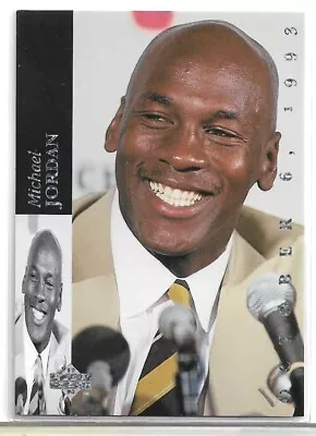 1993-94 Upper Deck Michael Jordan Retirement #mjr-1 Bulls (b) • $8