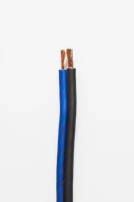 5 Metres 12 Gauge Copper Clad Aluminium Speaker Wire Blue/black Cca 12 Awg • £9.49