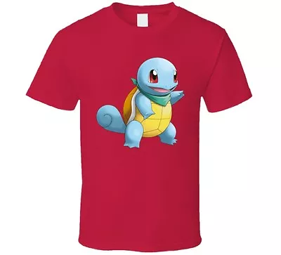 Pokemon Squirtle Fun Kids T-Shirt Novelty Nintendo Go Fashion Unisex TShirt • $15.97