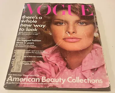 October 1974 VOGUE Magazine - Rene Russo Cover • $20