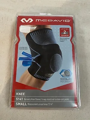 McDavid Recovery Knee Sleeve/4-Way Elastic W/Custom-Cold Pack 5141 Small NIB • $18.99