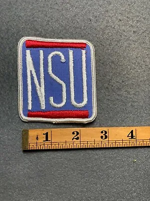 Vintage NSU Motorenwerke German Motorcycles & Cars Patch N7;; • $6.65