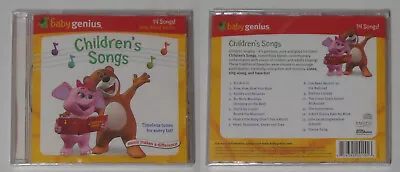 Baby Genius - Children's Songs - Sealed U.S. Cd • $7.98