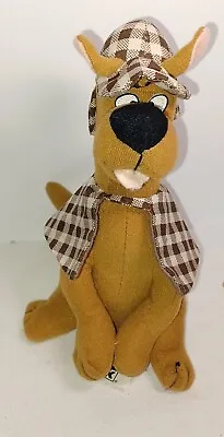 Scooby-Doo Plush Stuffed Sherlock Deerstalker Hat & Cape 9 1/2  Cartoon Net Dog • $14.25