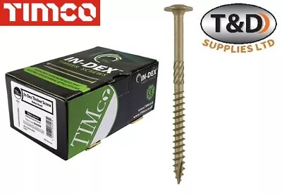 Landscape Screw Wafer Head Wood Timber Fix Screws Sleeper Decking Index Screws • £19