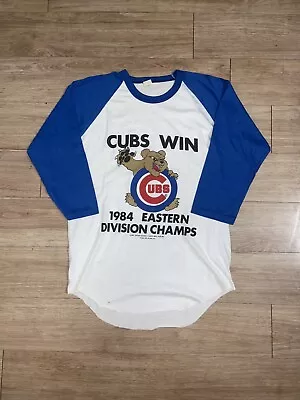 Vintage 80s Chicago Cubs Baseball Shirt • $20