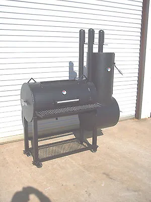 NEW Reverse Flow Patio Custom BBQ Pit Smoker Charcoal Grill • $2650