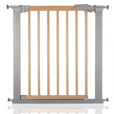 £56.90 • Buy BabyDan Avantgarde Wooden Baby Gate True Pressure Fix Stair Gate Silver Beech