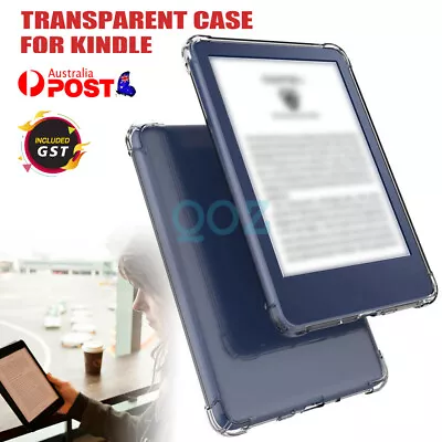 Shockproof Crystal Clear Case Cover For Kindle Paperwhite (11th Gen) Transparent • $11.27