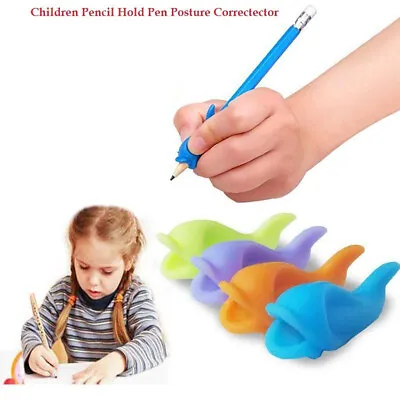 £2.66 • Buy 10X Pencil Grip Kid Children Hand Writing Correction Aid Pen Posture Hold Help