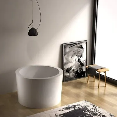 HEATGENE 41  Acrylic Freestanding Bathtub Soaking Tub UPC Certified Easy To Use • $1700