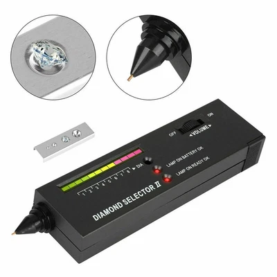 £10.60 • Buy Diamond Gold Silver Tester Selector Gemstone Testing Tool Kit Digital F0A5