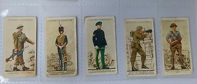 Uniforms Of The Territorial Army 1939 Players Cigarettes Cards 14 33 38 47 50 • £1.99