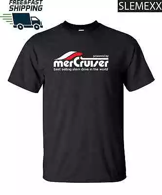 New Mercury MerCruiser Men's Logo T-shirt USA Size S-5XL • $19.99