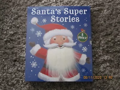 $59.64 • Buy Santa's Super Stories 8 Book Collection Boxset RETAIL PRICE £55 Unwanted Gift