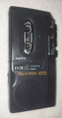 Sanyo TRC-570M Talk-book VAS Microcassette Voice Recorder - Tested And Working • £8.99