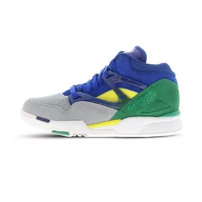 Reebok Pump Omni Lite ISE Grey/royal/green/yellow Sz 8US/7UK/40.5EU AR3643 • $280