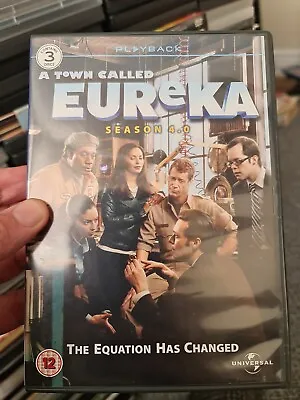 A Town Called Eureka: Season 4.0 DVD (2011) Colin Ferguson Cert 12 3 Discs • £2.50
