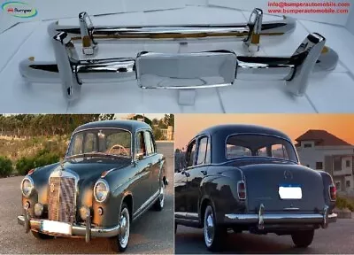 Mercedes Ponton 6cylinder Coupe Bumper W180 W128 By Stainless Steel • $980