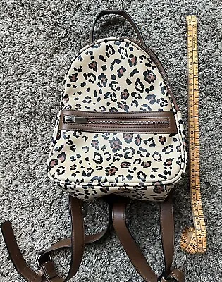 Kids Leopard Print Mini Backpack Small Bag • $6.99