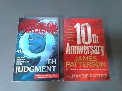 James Patterson Womens Murder Club Books X2. 910 Crime Thriller • $23