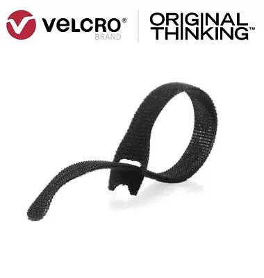 VELCRO Brand ONE-WRAP®  25 X 13mm X 200mm Cable Tie Black  Strapping • £9.95