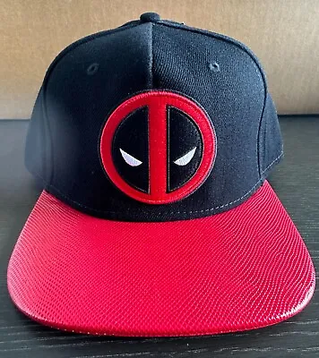 Deadpool Wade Wilson Ryan Reynolds Marvel Comics Snap Back Hat Brand New • $12