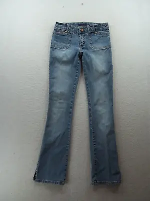 Zana Di Womens Jr Denim Blue Jean Pants  Sz 3 Waist 28  Inseam 32  • $13.19